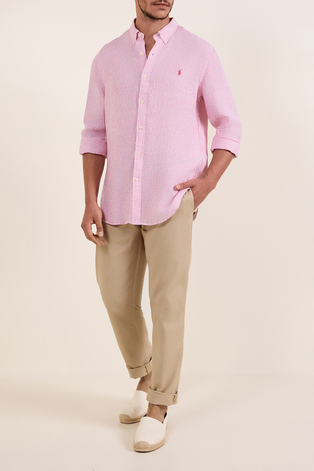 חולצת כפתורים מפשתן